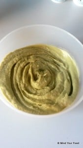 Hummus avocado