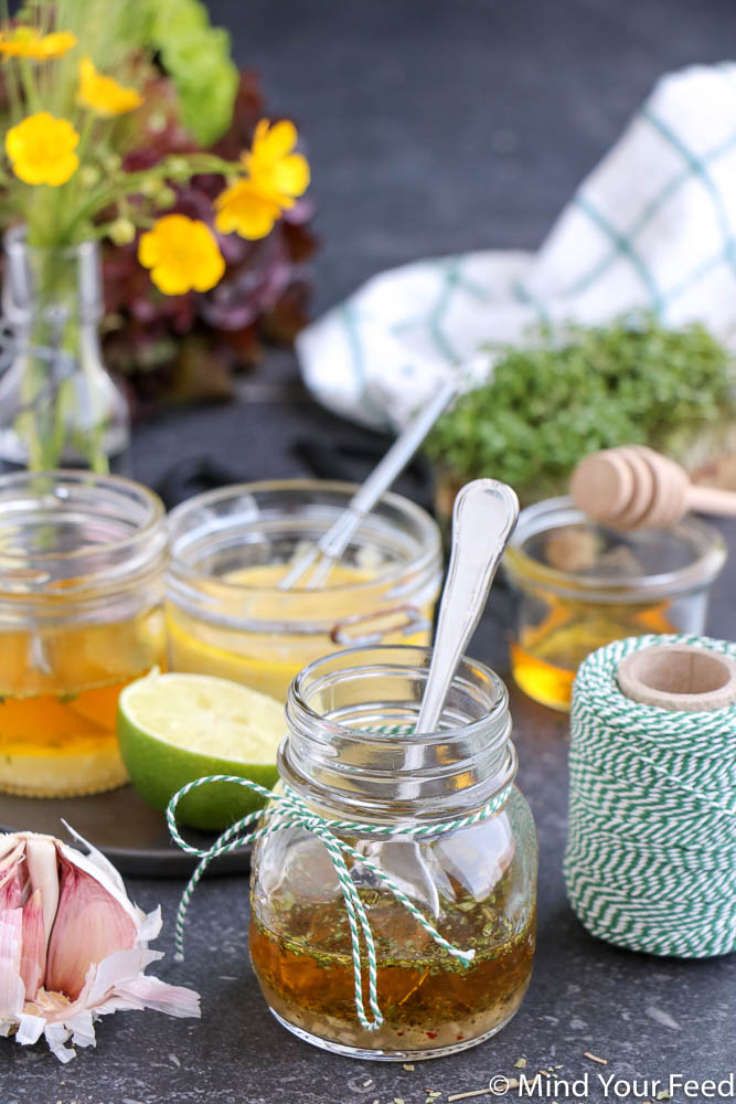 gezonde salade, lunch salade, salade dressing zelf maken