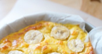 Clafoutis met banaan