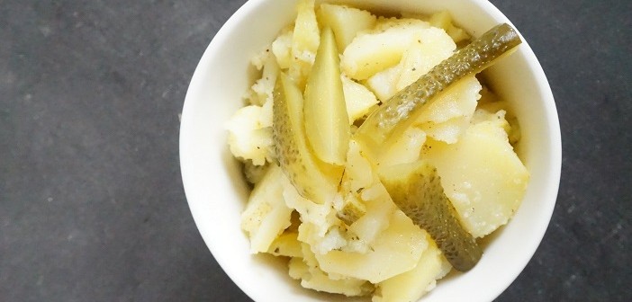 aardappelsalade, aardappel salade recept, gezonde bbq recepten