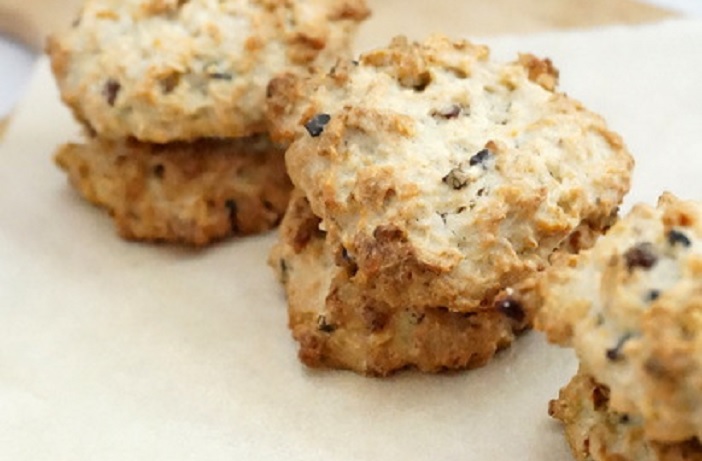 haverkoekjes met peer en chocola