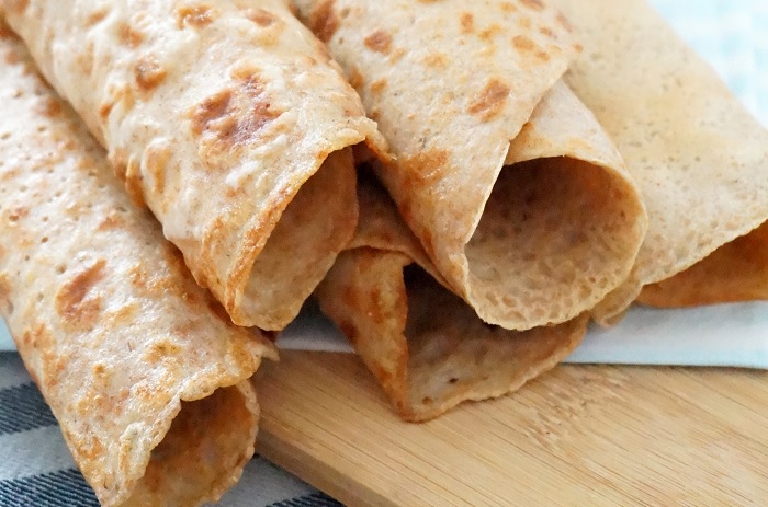 spelt wraps