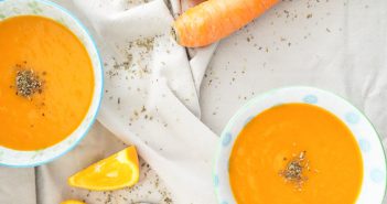 wortel paprikasoep, makkelijk soep recept voor paprikasoep met wortel en cayennepeper