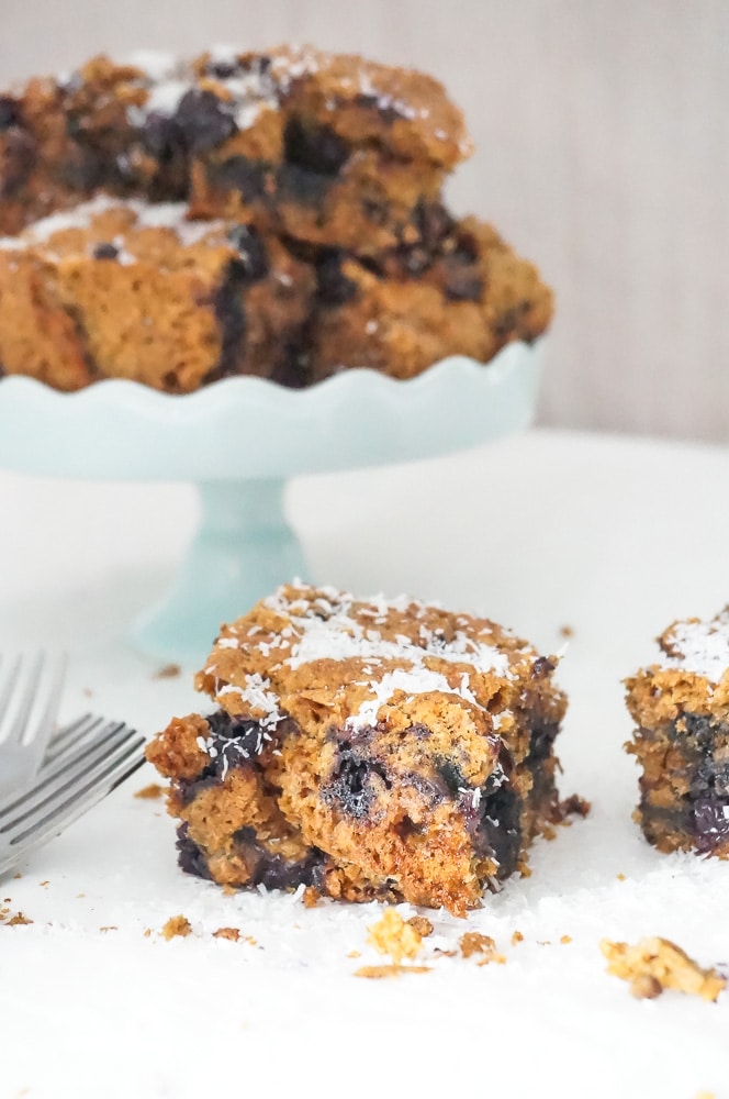 blueberry breakfast cake, blauwe bessen ontbijttaart, blauwe bessen cake