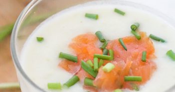 Pastinaaksoep recept, romige pastinaaksoep met zalm