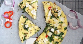 frittata spinazie geitenkaas 2.0