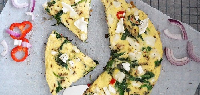 frittata spinazie geitenkaas 2.0