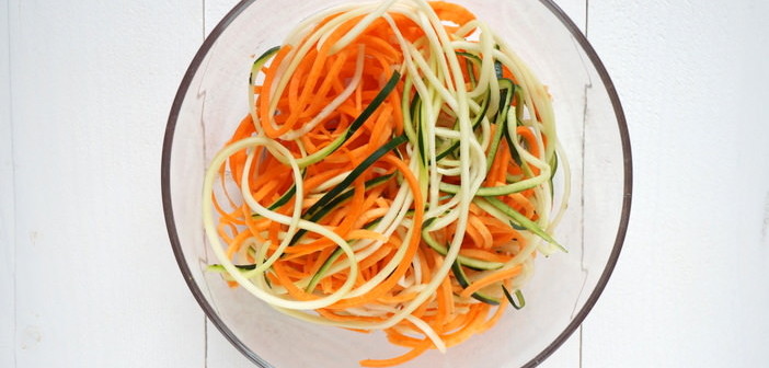 Groente spaghetti