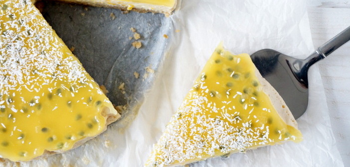Cheesecake met mango