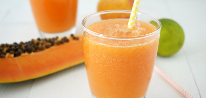 Papaya smoothie