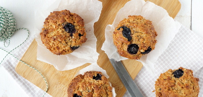 bosbessen yoghurtmuffins