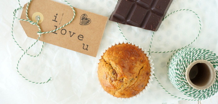 havermoutmuffins met chocola