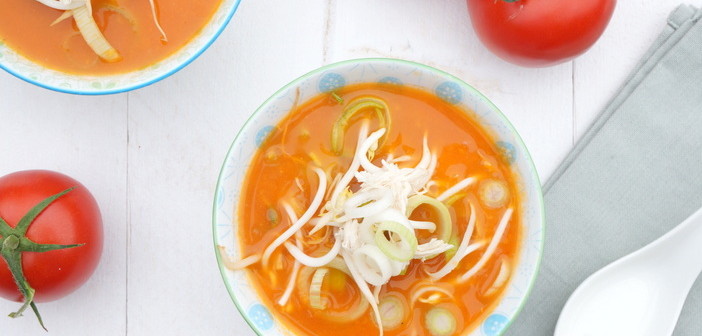 Chinese tomatensoep