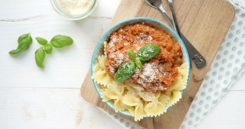 Pastasaus met veel groenten, gezonde pastasaus recept, Italiaanse kruiden