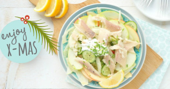 Venkel appel salade met gerookte forel venkel appel salade met gerookte forel