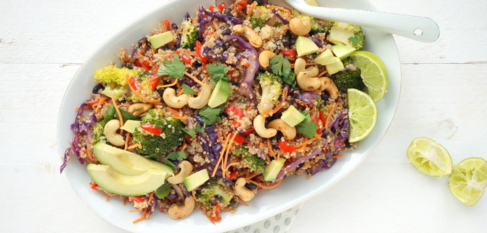 Thaise quinoa salade cover