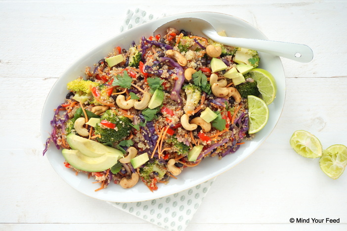Thaise quinoa salade cover