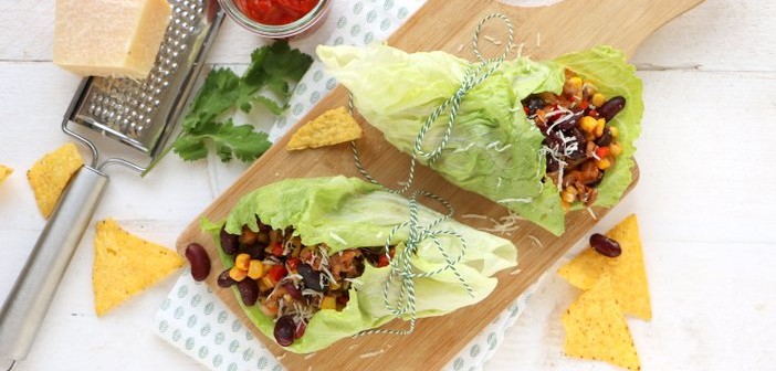 Sla wraps met mexicaans gehakt (2)