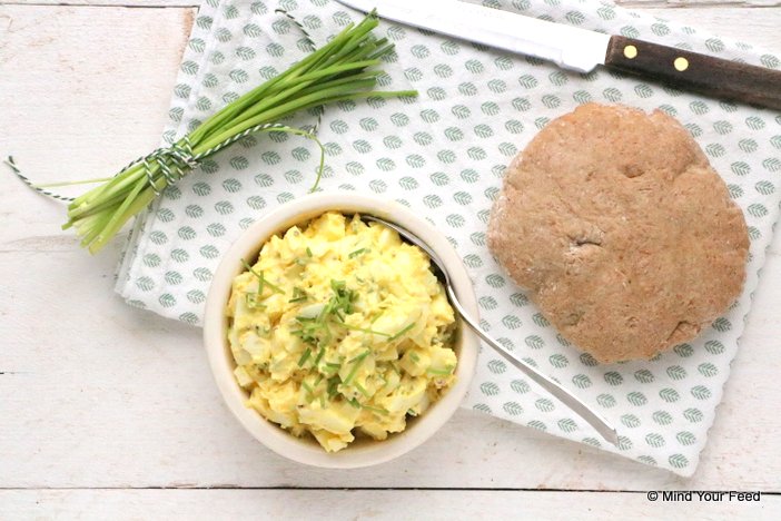 paasbrunch recepten, eiersalade recepten