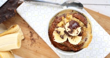 broodpudding met banaan en chocolade (2)