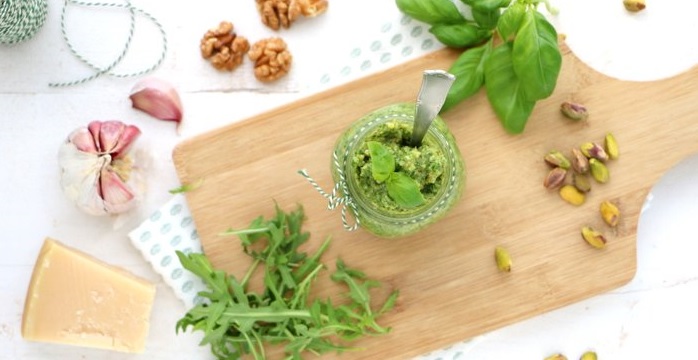 rucola pistache pesto