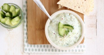 tzatziki, tzatziki recept, gezonde tzatziki, tzatziki maken, zelf gezonde tzatziki maken