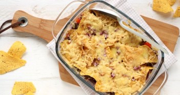 Mexicaanse nacho ovenschotel