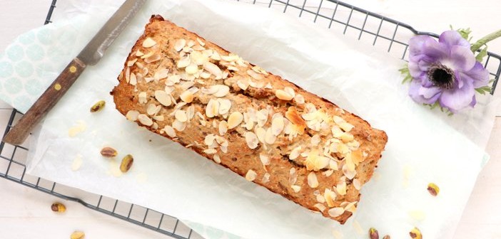bananenbrood met pistachenoten