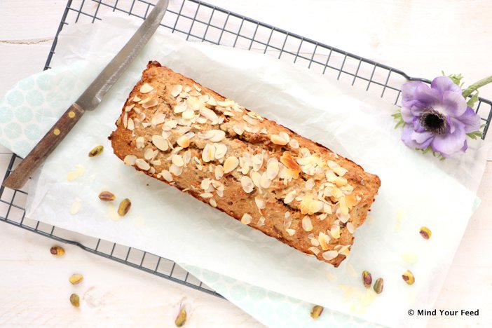 bananenbrood met pistachenoten