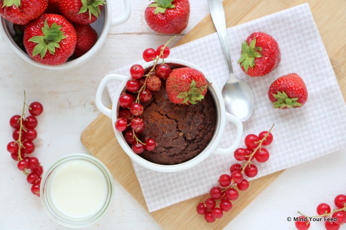 chocolade havermout ontbijtcake