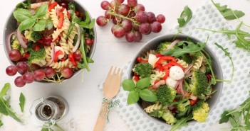 pasta salade met broccoli