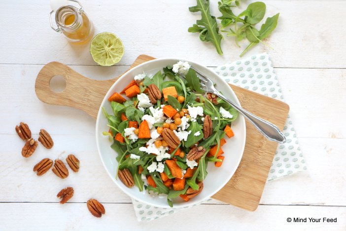 zoete aardappelsalade