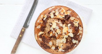 speculaastaart met chocolade