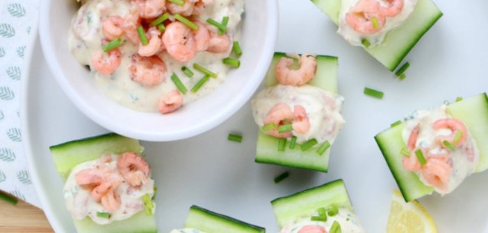 Hollandse garnalensalade