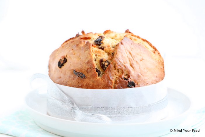 Italiaanse panettone, panettone recept, zelf panettone maken, feestelijk Italiaans kerstbrood