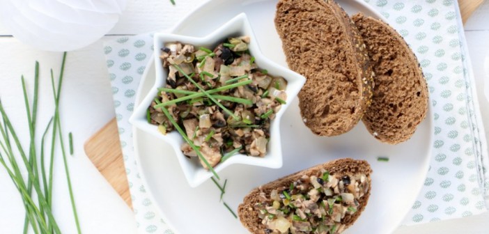 tapenade van kastanjechampignons