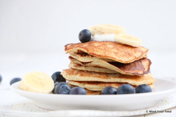 spelt banaan pannenkoekjes