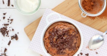 chocolade yoghurtcake met pindakaas