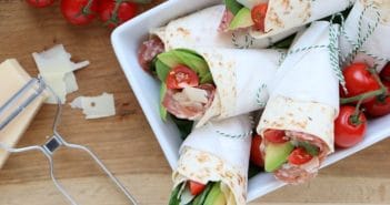 wrap met roomkaas