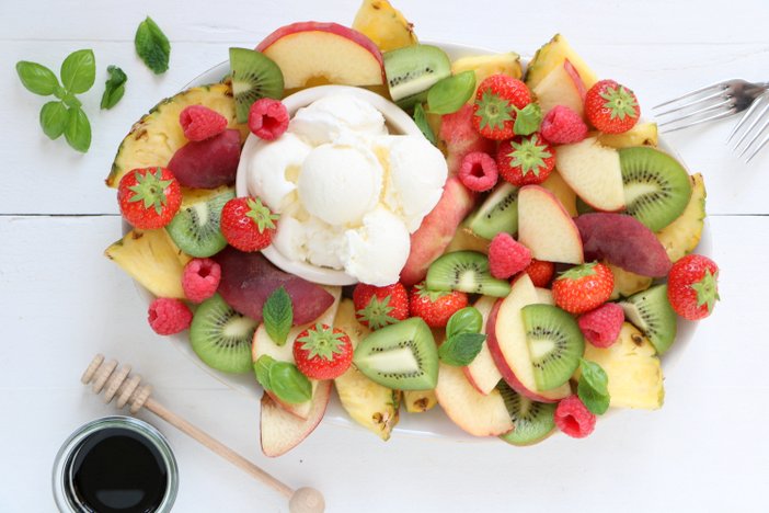 zomerse fruitsalade
