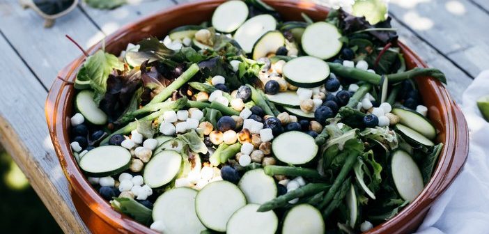 salade met linzen