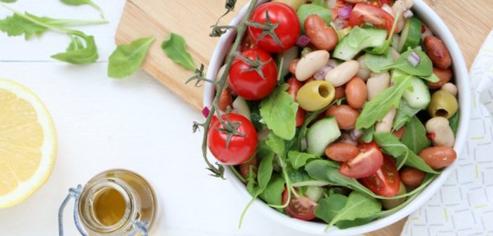 Italiaanse bonensalade