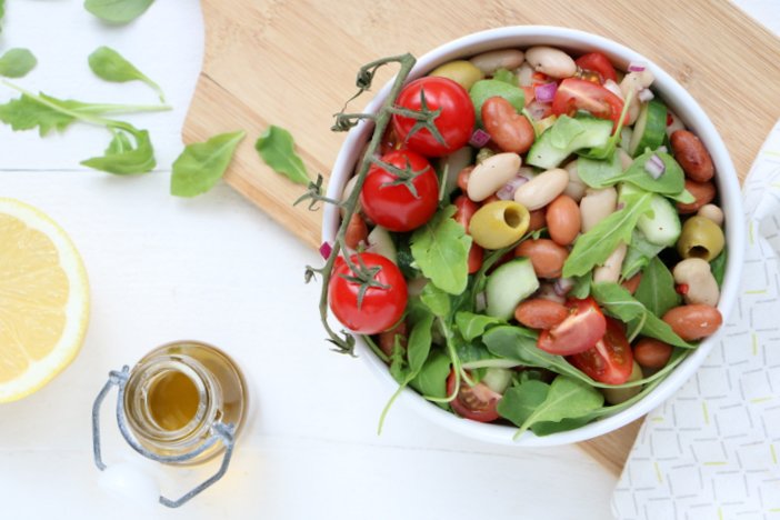 Italiaanse bonensalade