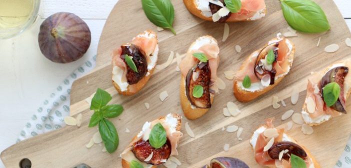 crostini met geitenkaas