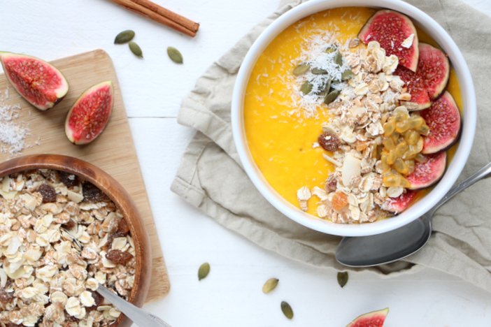 pompoen smoothie bowl