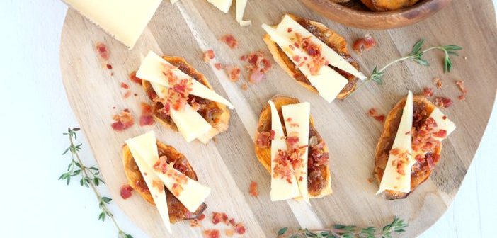 crostini met dadelspread