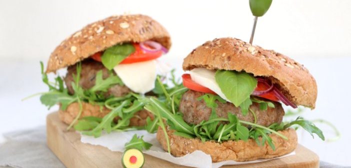 Italiaanse hamburgers