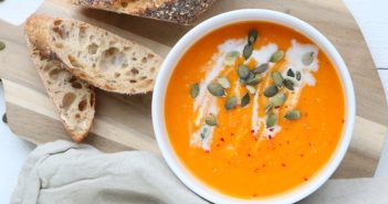 3 x Pompoensoep recepten pompoen wortelsoep, pompoensoep recept, pompoensoep met gember