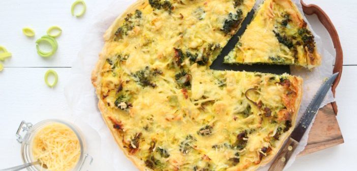 quiche met broccoli