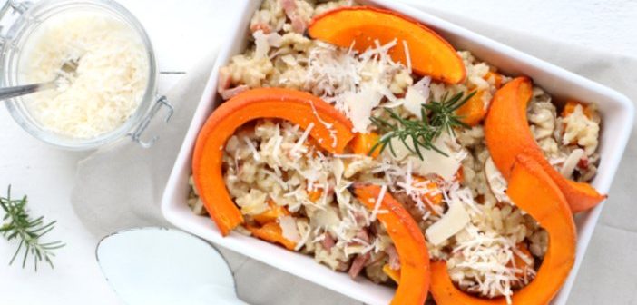 risotto met pompoen